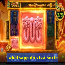 whatsapp do viva sorte